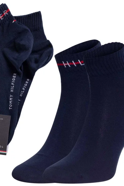 Tommy Hilfiger Pánské Ponožky 2Pack Námořnická Modrá