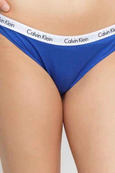 Kalhotky 3pcs JPI9 černobílomodrá - Calvin Klein