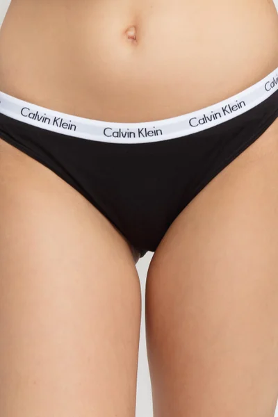 Kalhotky 3pcs JPI9 černobílomodrá - Calvin Klein