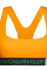 Dámská sportovní podprsenka X7E43 oranžová - Calvin Klein
