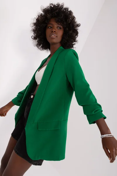 Zelená bunda pro ženy DHJ MA od FPrice