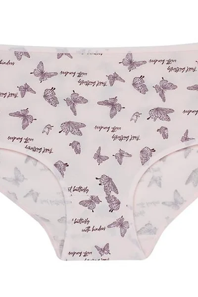 Motýlkové klasické dámské kalhotky Donella