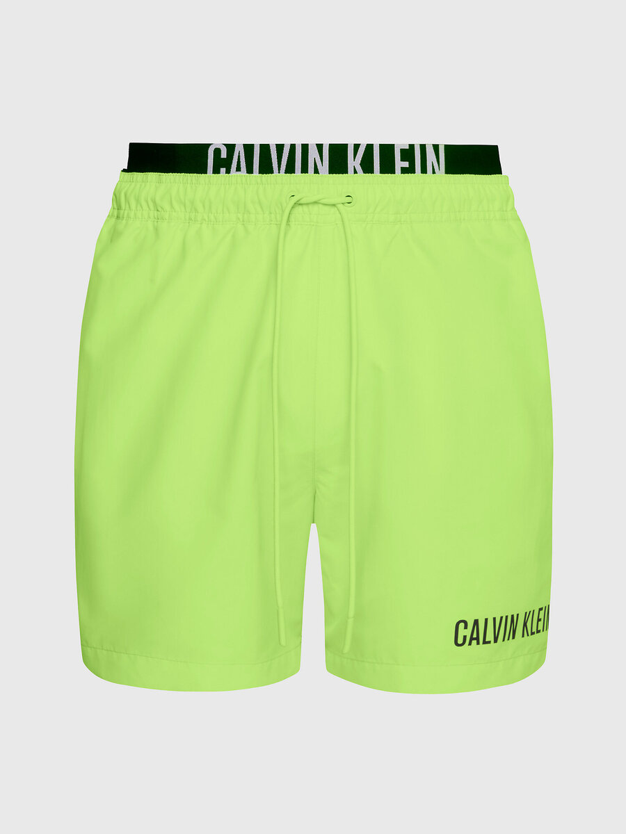 Zelené pánské plavky CK MONOGRAM - Calvin Klein, XL i10_P68463_2:93_