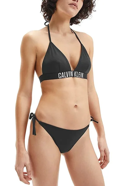 Dámské spodní díl plavek Z778I - BEH černobílá - Calvin Klein