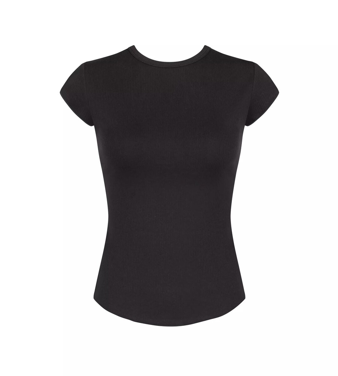 Černé dámské tričko Ribbed Comfort - Sloggi, BLACK L i343_10217723-0004-L