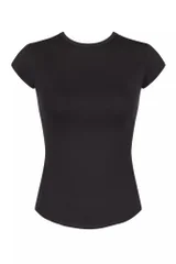 Černé dámské tričko Ribbed Comfort - Sloggi