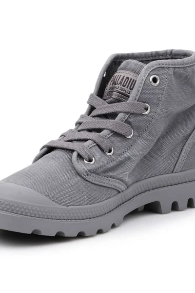 Unisex boty Palladium US Pampa Hi Titanium CS01