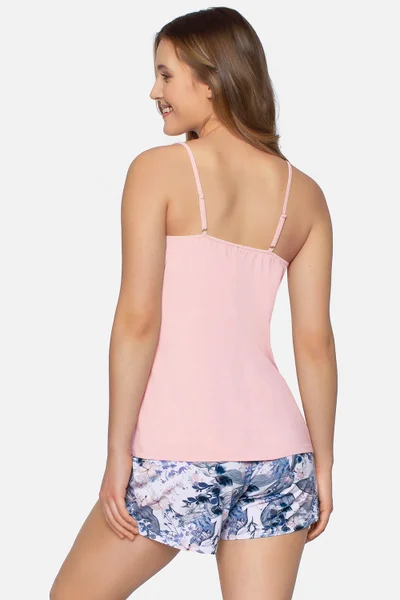 Růžové noční prádlo Primavera-K od Babell pro ženy