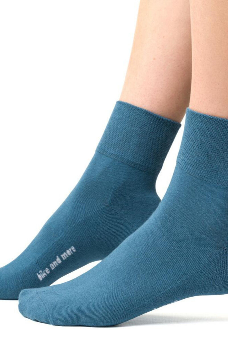 Ponožky na kolo 736HB Steven, tmavě modrá 44-46 i170_EL043040A