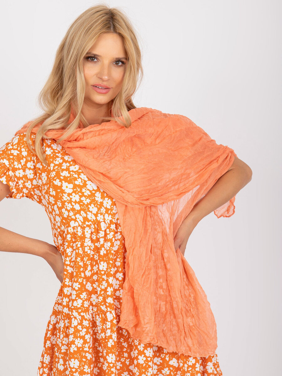Dámský šátek AT CH EIJQ oranžový FPrice, jedna velikost i523_2016103199297