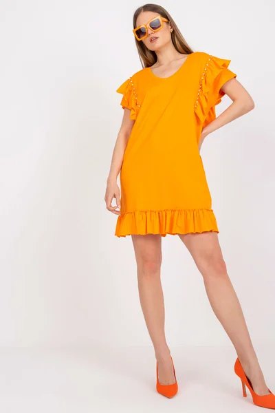 Dámské šaty FA SK XK6 oranžová FPrice