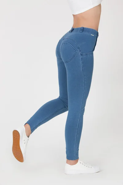 Dámské džíny - Mid Waist Light Blue - BST-JMWLB - Boost Jeans - Gemini