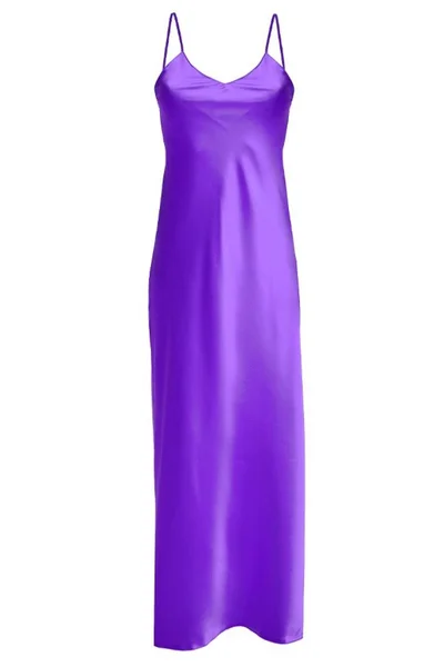 Dámská dlouhá spodnička DKaren Satin Violet