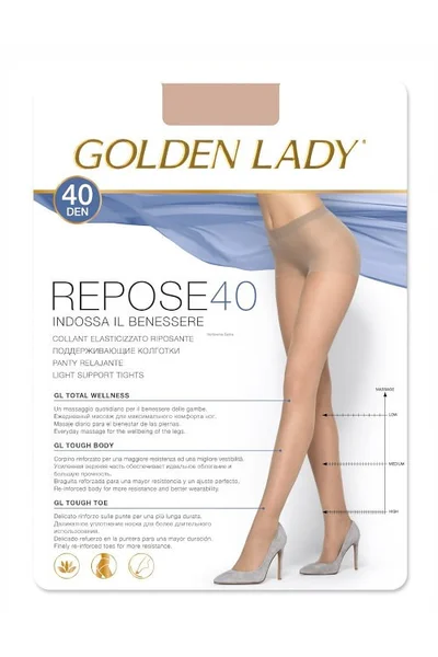 Dámské punčochové kalhoty Golden Lady Repose 6-2XL JQ1EW den