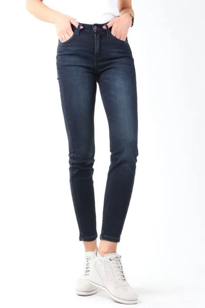 Dámské džíny Lee Scarlett High Crop Skinny Cropped Jeans W 7V496