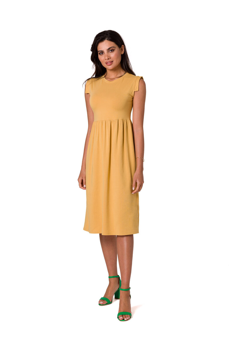 Letní dámské šaty s vysokým pasem BeWear, s i240_177951_2:S