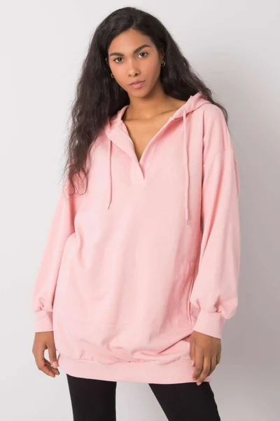 Dámská mikina 8838J1 DFI Pink - Ex Moda