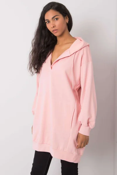 Dámská mikina 8838J1 DFI Pink - Ex Moda