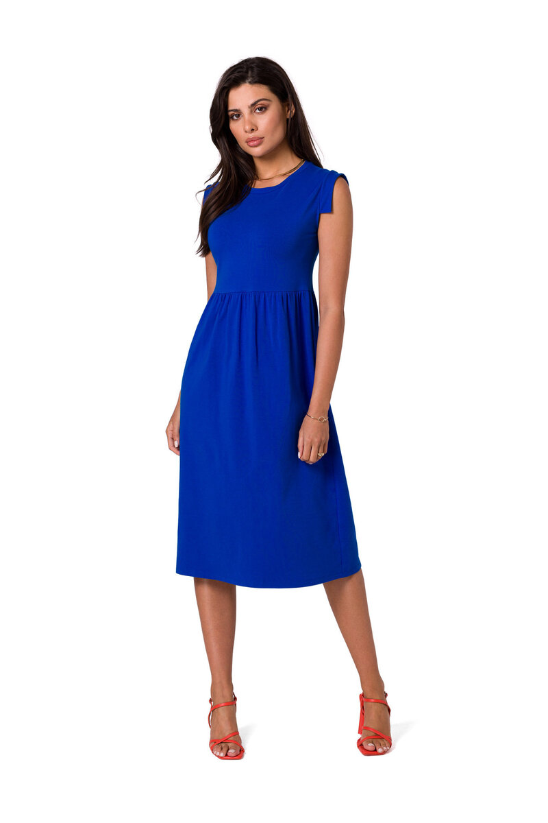 Letní dámské šaty s vysokým pasem, Xl i240_177953_2:XL