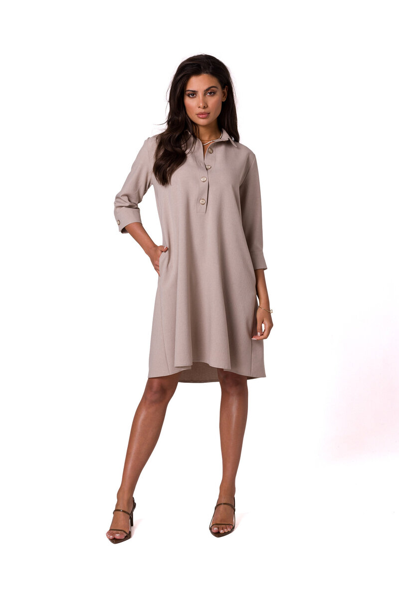 Rozšířené košilové šaty pro ženy, l i240_177969_2:L