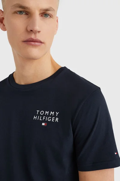 Mužské tričko s logem - Tommy Hilfiger