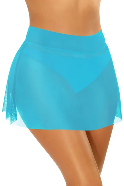 Průhledná plážová sukně Royal Blue