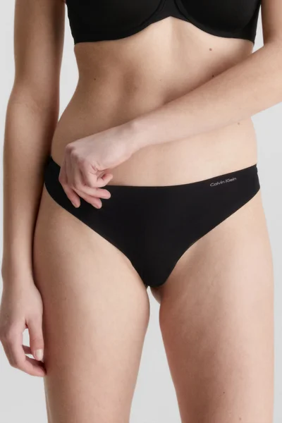 Černé laserové tanga Calvin Klein