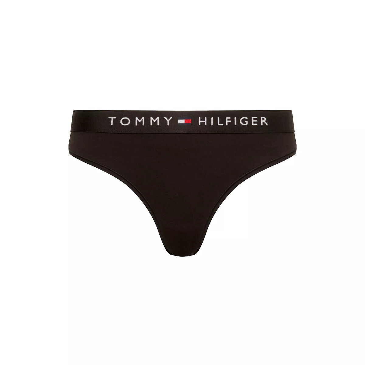 Černá tanga s logem Tommy Hilfiger, XS i652_UW0UW04146BDS001