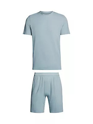 Mužské pyžamo Calvin Klein SS SHORT SET, XL i652_000NM2428ECYA004