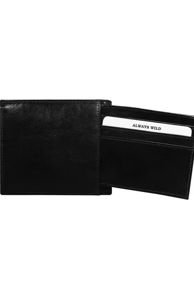 Černá měkká peněženka pro muže FPrice
