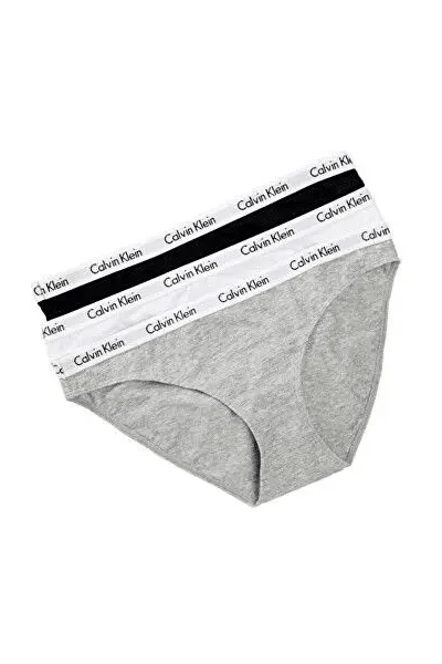 Kalhotky 3pcs 4586 - H47F10 vícebarevná - Calvin Klein
