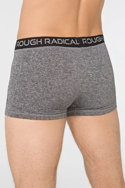 Pánské boxerky Bomber Grey Melange Rough Radical