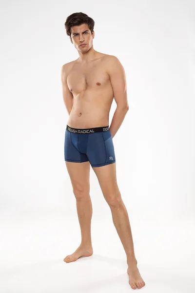 Pánské Boxerky Navy Comfort - Rough Radical