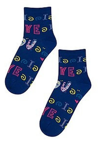 Dámské valentýnské ponožky Wola 6X6V1 41QG