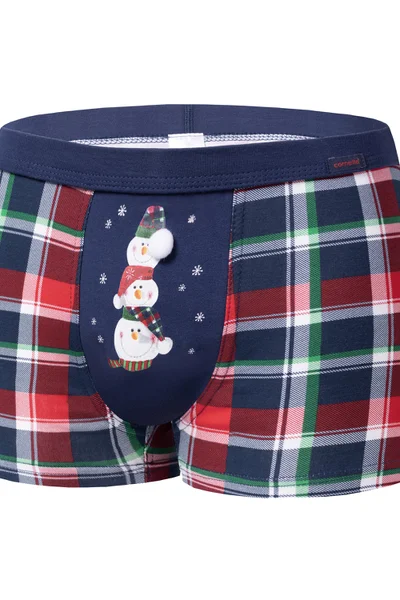 Zimní boxerky pro muže Snowman - Cornette