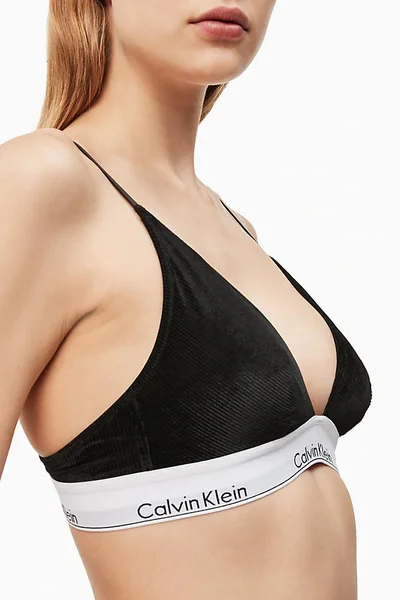 Podprsenka pro ženy bez kostic 14P3 černá - Calvin Klein