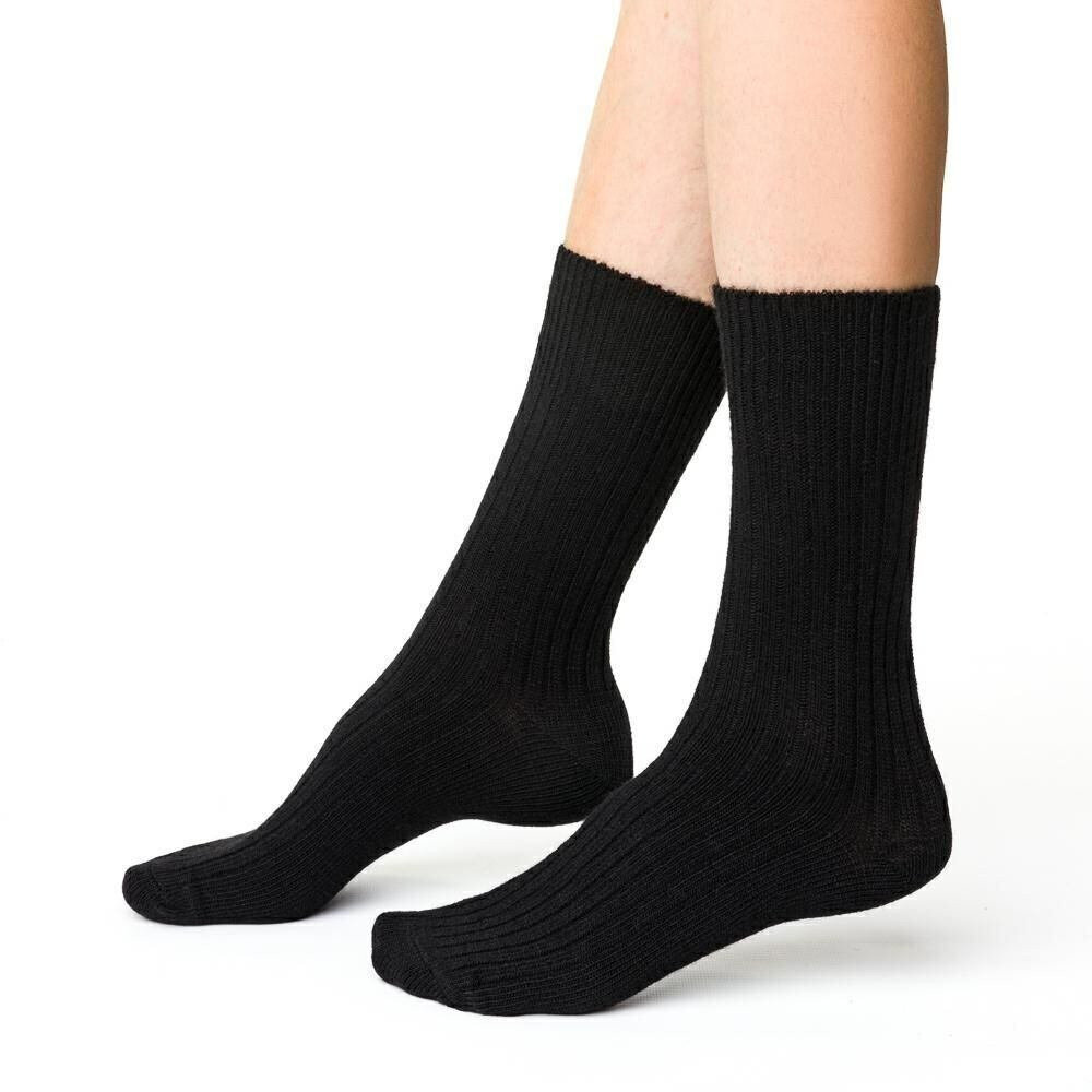 Teplé alpaka ponožky Steven černé, černá 35/37 i43_76016_2:černá_3:35/37_