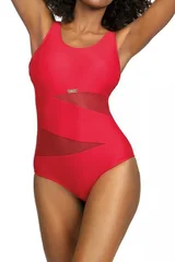 Červené dámské plavky Self - Fashion sport