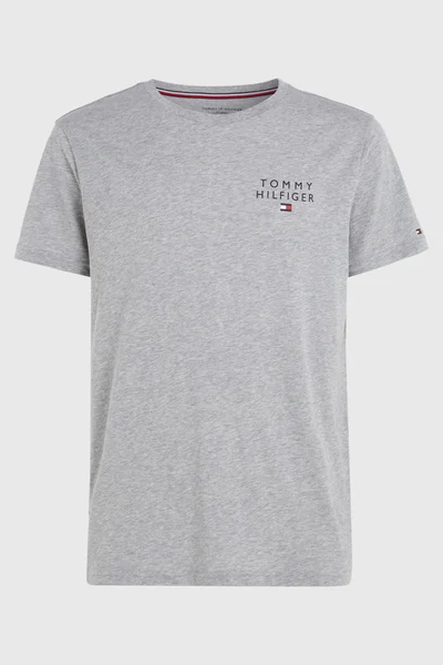 Relaxační tričko s logem TH - šedé