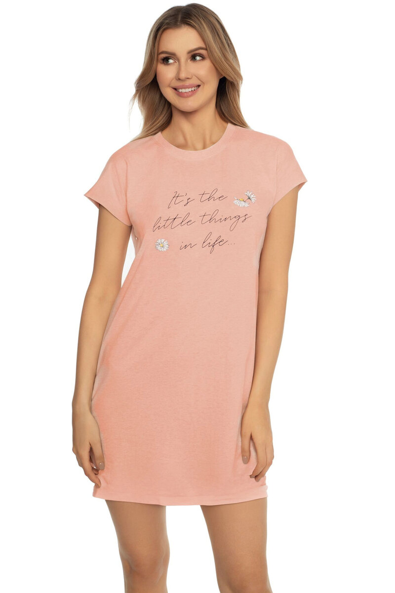 Růžová noční košilka Adore - Henderson, Růžová XL i41_9999949475_2:růžová_3:XL_