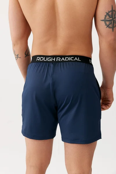 Radical Pánské Sportovní Kraťasy Navy Blue Rough Radical