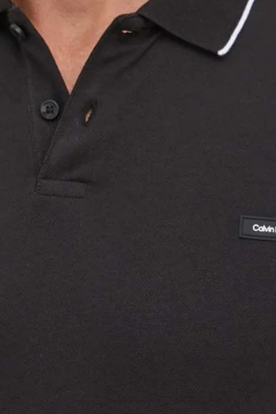 Calvin Klein Pánské elastické polo tričko