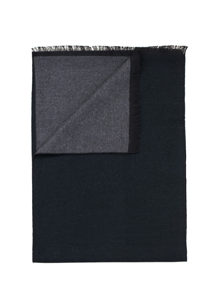 Černá šála Art of Polo - Měkký oboustranný šátek z modalu, UNI i10_P66787_2:443_