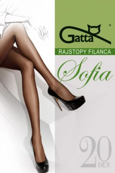 Dámské punčochové kalhoty SOFIA 18B Elastil roz3-MAX Gatta
