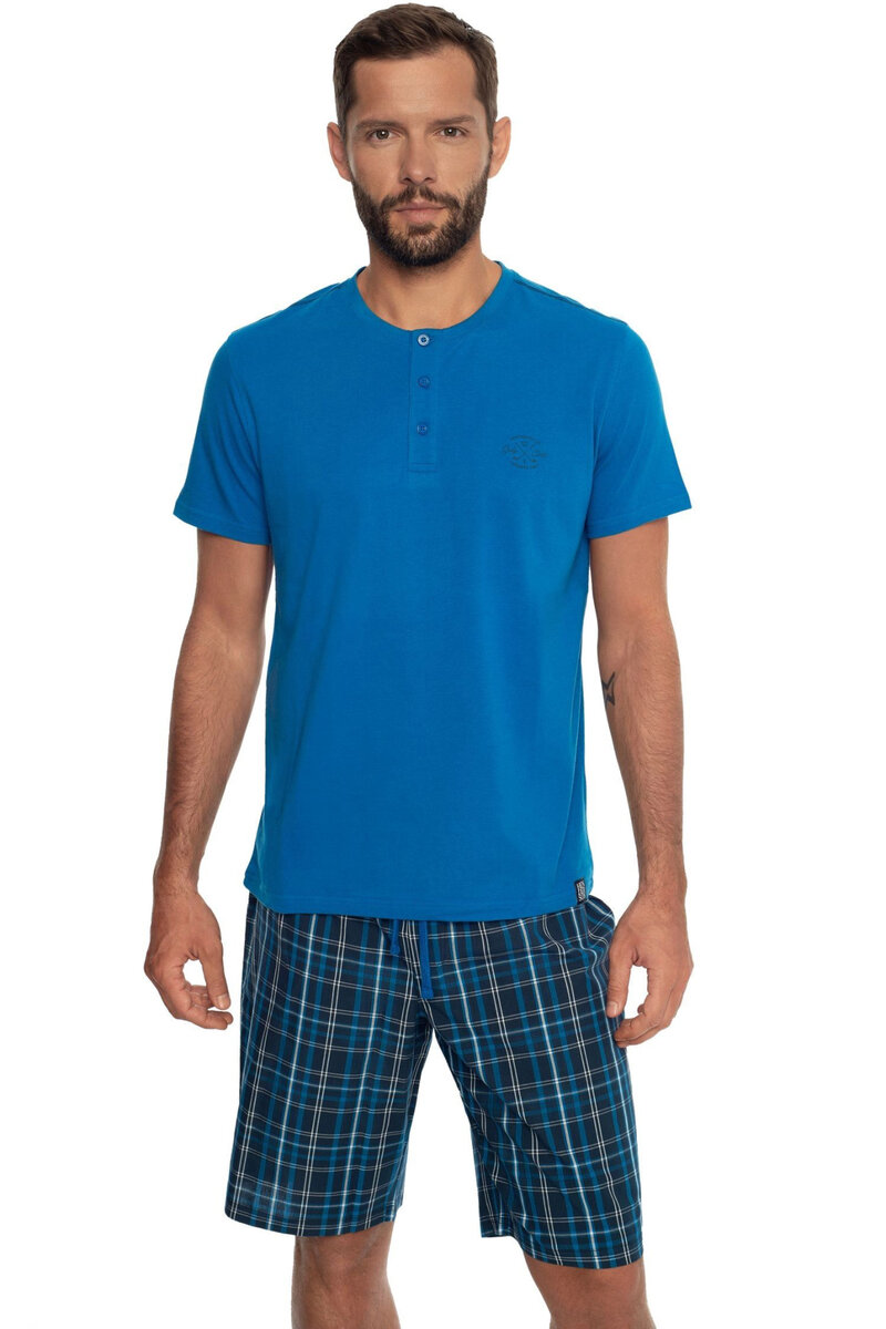 Modré pyžamo pro muže Ethos Henderson, světle modrá XL i41_9999949485_2:světle modrá_3:XL_