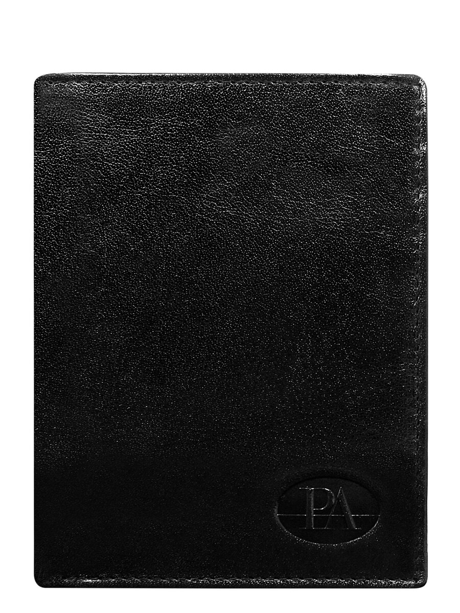 Klasická černá kožená peněženka pro muže FPrice, jedna velikost i523_2016101472897