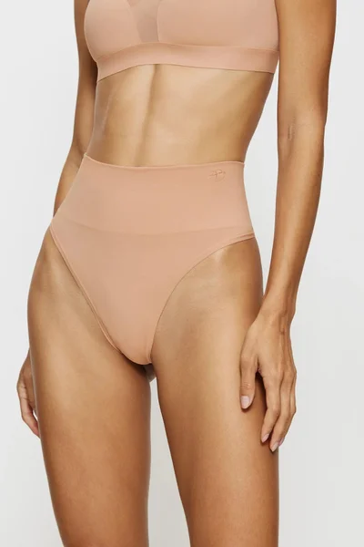 Dámská tanga Triumph Soft Sculpt Bandeau - Brown