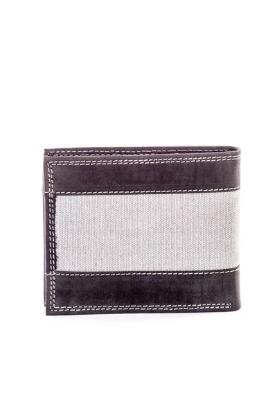 Kožená peněženka pro muže s textilní vložkou FPrice