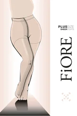 Dámské punčochové kalhoty Fiore Plus Size - 20 den