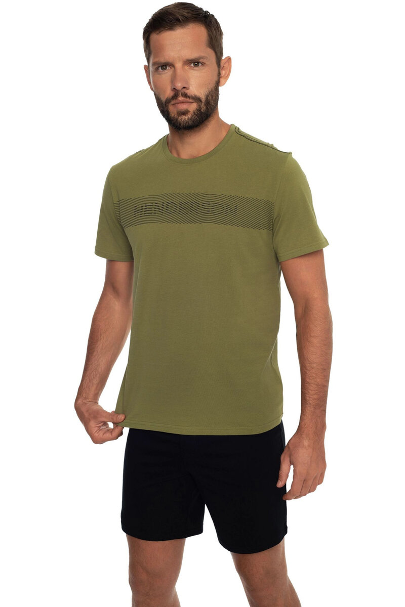 Zelené pyžamo pro muže Crop Green od Hendersonu, Zelená XL i41_9999949497_2:zelená_3:XL_